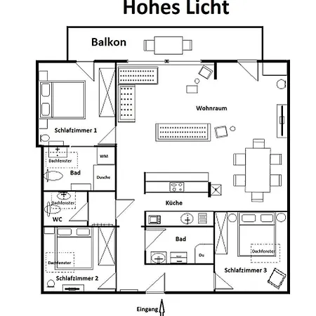 Loftwohnung Hohes Licht - Mit Hallenbad Und Sauna *